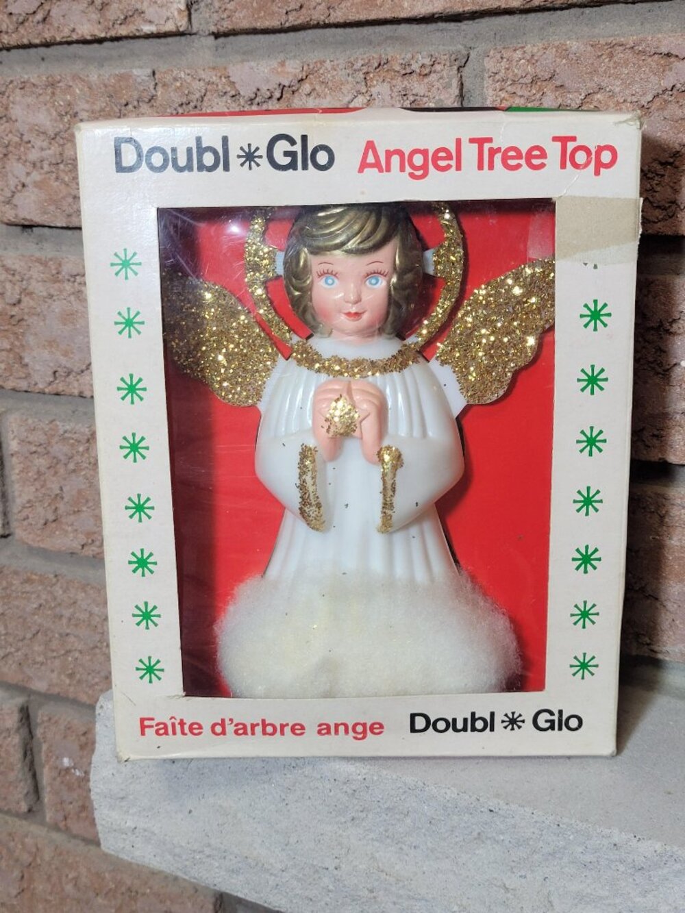 Vintage Doubl*Glo Angel Tree Top